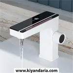 شیر روشویی دیجیتال MEJE LED - سفید
نمای روبه رو