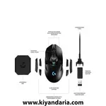 موس گیمینگ بی سیم Logitech G903-مشکی.نمای کلی 