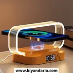 چراغ خواب LED چند کاره مدل شارژی با پایه شارژ بی سیم
نمای کلی 