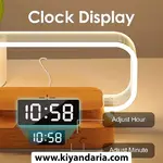 چراغ خواب LED چند کاره مدل شارژی با پایه شارژ بی سیم
نمای روبه رو 