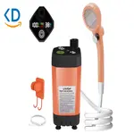 دوش قابل حمل کمپینگ Outdoor با پمپ شارژی 6000mAh و نمایشگر دیجیتال هوشمند
نمای کلی 