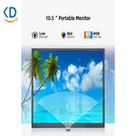 مانیتور قابل حمل ZSUS مدل 10.5 اینچ با رزولوشن 1280P و پشتیبانی کامل از sRGB
