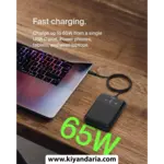 پاور بانک 20000 میلی آمپر Belkin BoostCharge (مشکی) نمای کلی