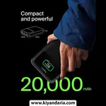 پاور بانک 20000 میلی آمپر Belkin BoostCharge (مشکی) نمای بالا