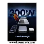 نما از کنار شارژر 200 وات UGREEN 6 در 1 با فناوری GaN و کابل سریع