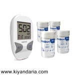 دستگاه تست قند خون دیابان مدل  SMM1000 به همراه نوار تست قند خون مجموعه 4 عددی