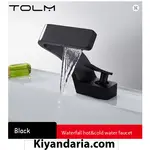 شیر روشویی TOLM مدل Tolm115 با طراحی منحصر‌به فرد نصب شده