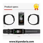 ساعت هوشمند ضدآب TOPTRONICS مدل 2021 ابعاد 