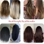 نرم‌ کننده موی HAIRtamin نمای نتیجه محصول