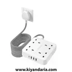 چند راهی برق LENCENT با پورت USB-C نمای کلی