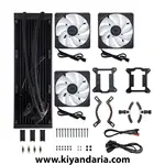 خنک کننده مایع کولر مستر مدل MasterLiquid 360L Core ARGB
نمای قطعات