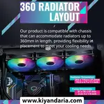 خنک کننده مایع کولر مستر مدل MasterLiquid 360L Core ARGB
کاتالوگ