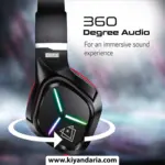 هدفون Blitz 7.1 Surround Sound Gaming Headphone نمای چپ