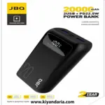 پاور بانک JBQ 20000mAh با قابلیت شارژ سریع
نمای روبه رو 