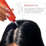 سرم پوست سر برند HAIRtamin نمای نحوه استفاده محصول