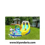 سرسره بادی دوقلو مدل GT-Wheel نمای رو به رو