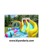 سرسره بادی دوقلو مدل GT-Wheel نمای استفاده محصول