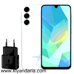 گوشی موبایل سامسونگ مدل Galaxy A16 4G دو سیم کارت ظرفیت 128 گیگابایت و رم 6 گیگابایت - ویتنام - به همراه شارژر 25 وات سامسونگ