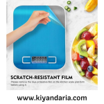 ترازوی دیجیتال مواد غذایی برند SKY-TOUCH چند منظوره با نمایشگر LCD-نقره ای
