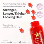 ویتامین مو جویدنی برند gummy star نمای رو به رو