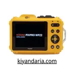 دوربین مقاوم کداک PIXPRO WPZ2 رنگ زرد نمای نمایشگر 
