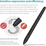قلم طراحی xp pen مدل G960S همراه با صفحه نمایشگر نمای تبلیغاتی