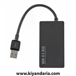 نما از بالا هاب USB 3.0 با تقسیم کننده چند پورت USB پرسرعت، گسترش دهنده 4 پورته USB